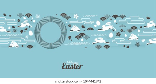 vector illustration. stylish graphics for the holiday holy Easter. Resurrection of Christ vector design for posters, flyers, booklets, offers, cards