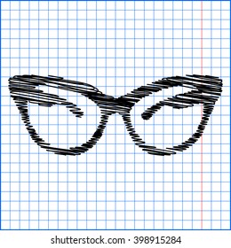Vector illustration of stylish sunglasses