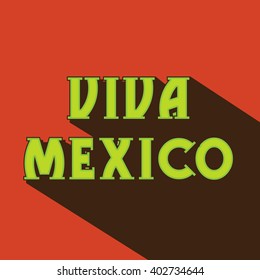 Vector illustration of a stylish text for Cinco De Mayo.