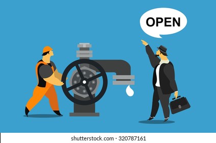 vector illustration stylized businessman character in different situations Business