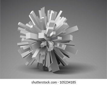 Vector illustration of stylized globe- city - Powered by Shutterstock - Get 15% off with code: PIKWIZARD15