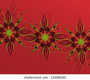 Vector illustration. Stylized turkish design