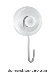 Vector Illustration Of A Suction Cup.