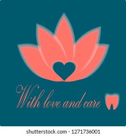 Vector illustration is suitable for design in dental clinics, private doctors, children's clinics, postcards, poster, sticker, magnet, business card, recommendation, design of shop,textile,icon EPS10
