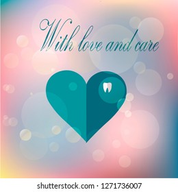 Vector illustration is suitable for design in dental clinics, private doctors, children's clinics, postcards, poster, sticker, magnet, business card, recommendation, design of shop,textile,icon EPS10
