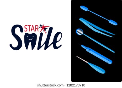 Vector illustration is suitable for design in dental or children'sclinics, private doctor,organizer, postcard, poster, sticker,advertising,magnet,business card,icon,organizer,packaging,textile, EPS10