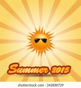 vector illustration summer 2015