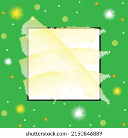vector illustration summer poster frame