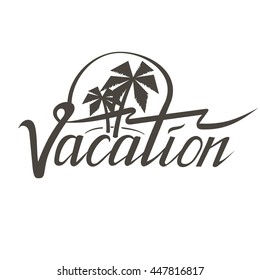 Vector illustration for summer vacation.