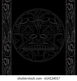 Vector illustration of the sun symbol