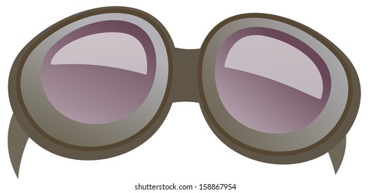 Ilustración vectorial de gafas de sol