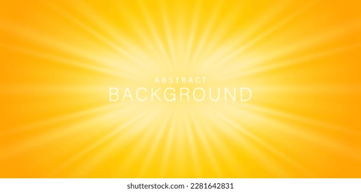 vector illustration of sunray orange background for ecommerce sign retail shopping, advertisement business agency, ads campaign marketing, backdrops space, landing pages, header webs, motion animation