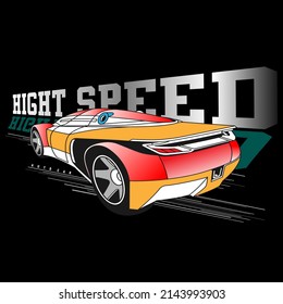 vector illustration super car icon images stylish design