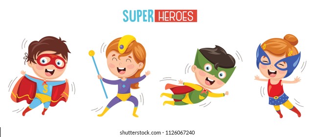 Resultado de imagen de dibujo superheroes y superheroinas infantil