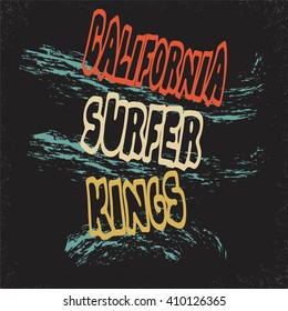 vector illustration of surfing theme 