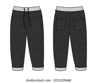 Ilustración vectorial de los pantalones suecos casuales