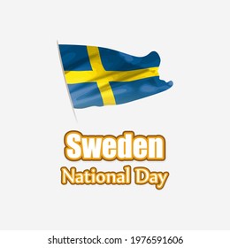 vector illustration  for Sweden national day 