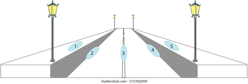 Vector Illustration of a Sweet Light Experiment in Winter with Snow, Education Question