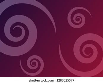 Vector illustration for swirl design. Swirling radial pattern gradient background. Vortex starburst spiral twirl square. Helix rotation rays. Converging psychedelic scalable stripes