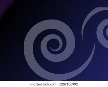 Vector illustration for swirl design. Swirling spiral gradient color background. Vortex starburst spiral twirl square. Helix rotation rays. Converging psychedelic scalable stripes. 