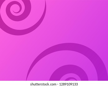 Vector illustration for swirl design. Swirling spiral gradient color background. Vortex starburst spiral twirl square. Helix rotation rays. Converging psychedelic scalable stripes. 