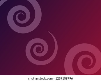 Vector illustration for swirl design. Swirling spiral gradient color  background. Vortex starburst spiral twirl square. Helix rotation rays. Converging psychedelic scalable stripes. 