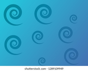 Vector illustration for swirl design. Swirling spiral gradient color  background. Vortex starburst spiral twirl square. Helix rotation rays. Converging psychedelic scalable stripes. 