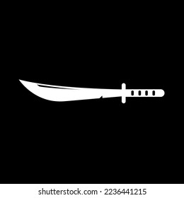 ilustración vectorial de una espada. bien utilizado para su logotipo o producto