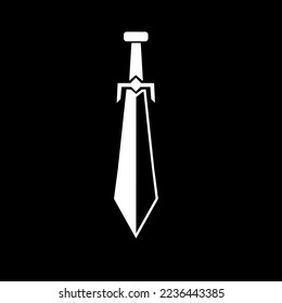 vector illustration of a sword. good used for your logo or product