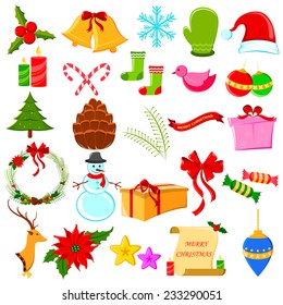 vector illustration of Symbol of Holy Christmas