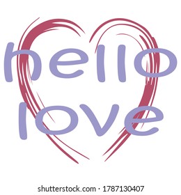 ilustración vectorial del símbolo del amor