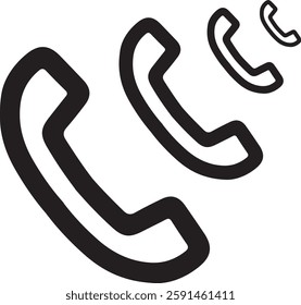 vector illustration of a symbol of mobile icon symbol