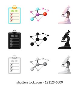 Vector illustration of  and  symbol. Set of  and  stock vector illustration.