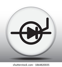 Vektorgrafik-Symbol Thyristor Generic Symbol