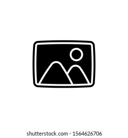Vector illustration of symbol of website and mobile app equipment. picture photo on a white background. color can be changed. solid style