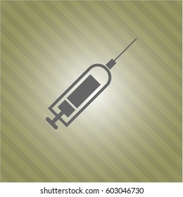 Vector illustration of Syringe icon

