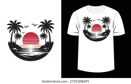 vector illustration of a t shirt