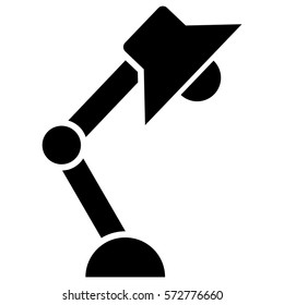 Vector Illustration of Table Lamp Icon
