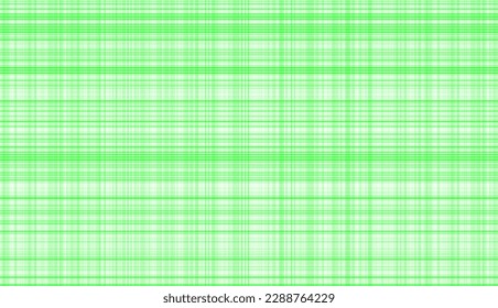 Vector illustration of a tablecloth with green geometric interlaced lines