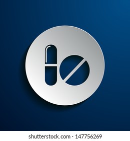 vector illustration of tablets
