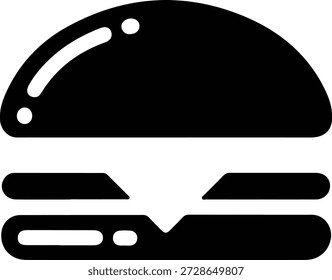 Vektorgrafik eines Taco-Symbols im flachen Stil