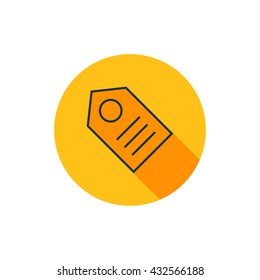 Vector illustration of tag icon