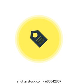 Vector Illustration Of Tag Icon. Beautiful Internet Element Also Can Be Used As Coupon  Element.