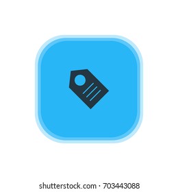 Vector Illustration Of Tag Icon. Beautiful Online Element Also Can Be Used As Coupon  Element.