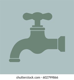 Ilustración vectorial del icono Tap en verde.
