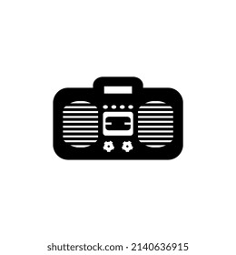 Vector illustration of a tape recorder, perfect for symbols, logos, icons, brochures, posters, mascots, etc