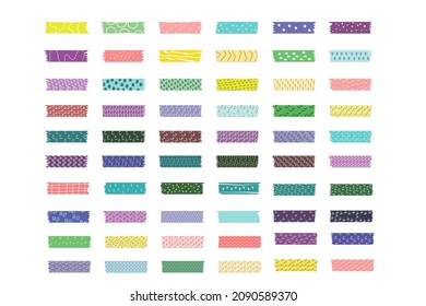 Vector Illustration Tape Set, Fullcolor