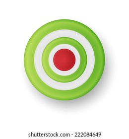 Vector illustration of target