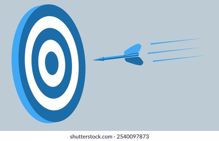 ilustração vetorial alvo quadro e seta conceito sobre a melhoria de foco e precisão habilidades para o trabalho, crescimento de negócios, habilidades de vida, educação