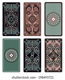 Vector illustration for Tarot cards